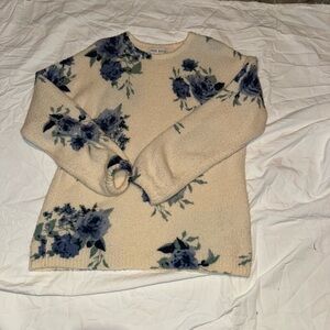 Floral sweater